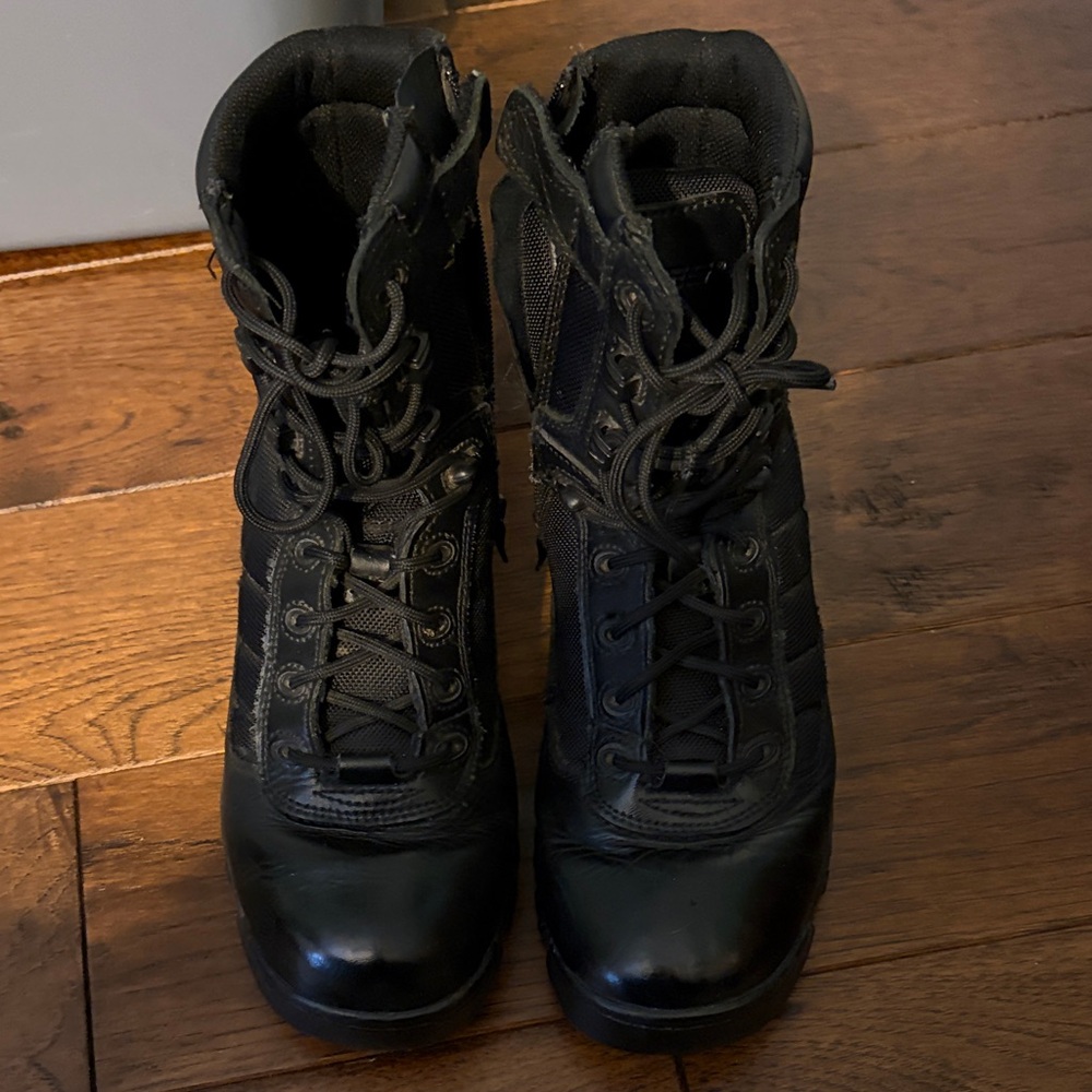 Bates Black Tactical Boots